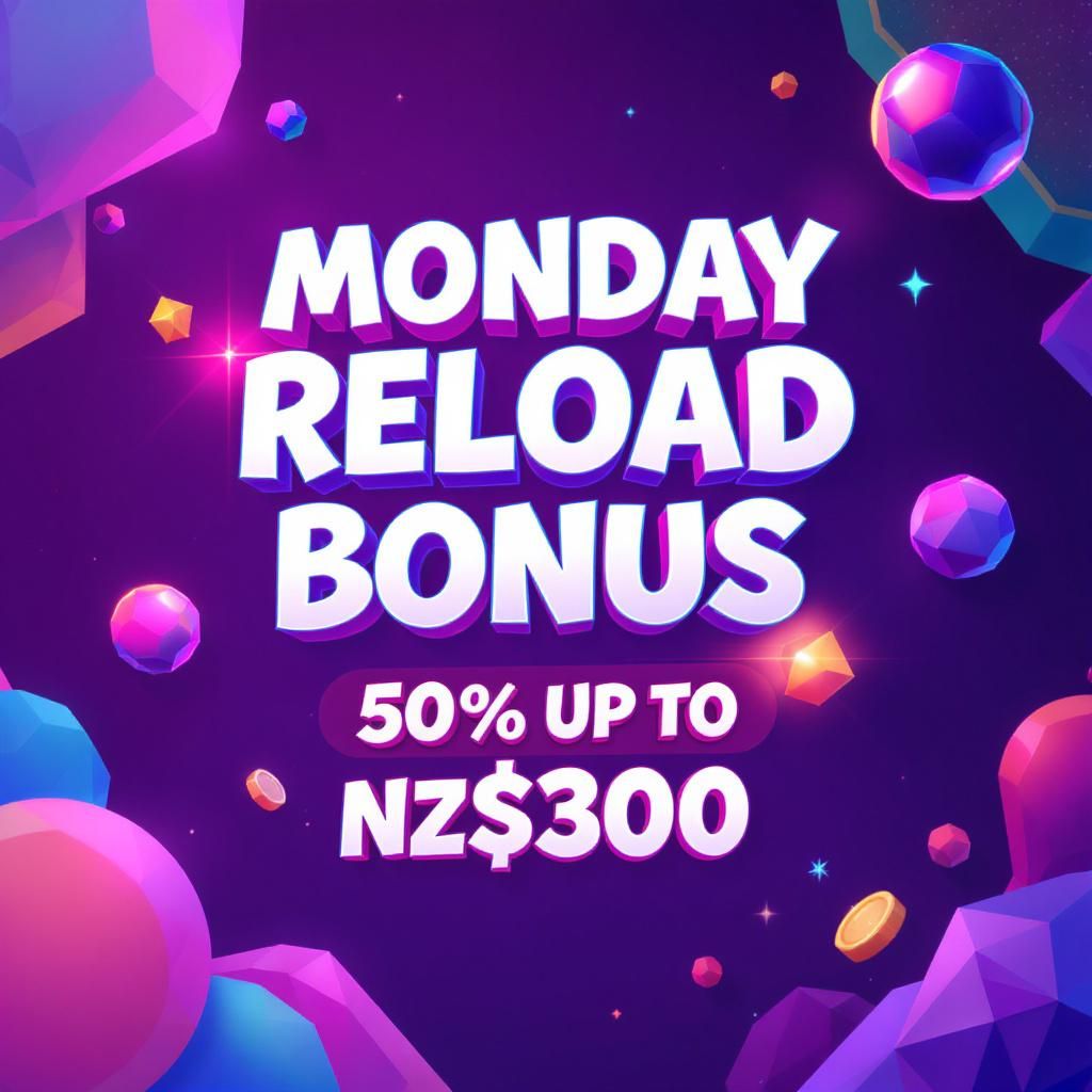 Monday Reload Bonus 50% up to NZ$300